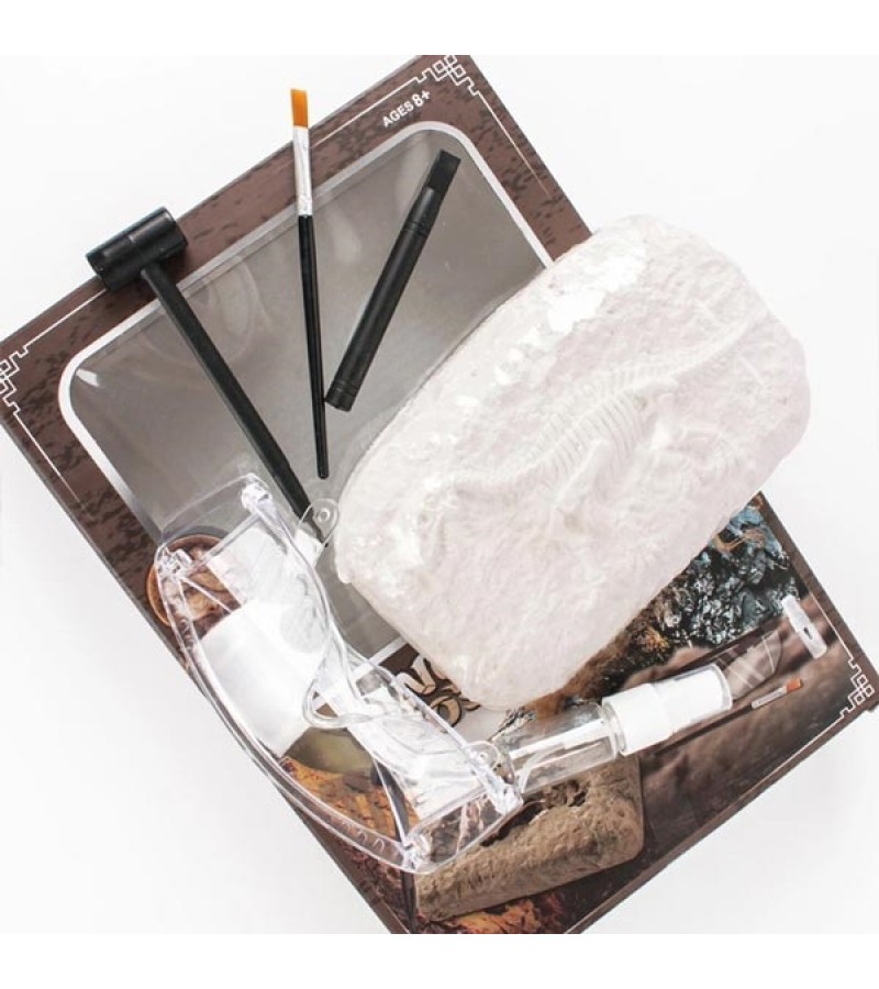 Bilişim Burada Gözlük Ve Spreyli Dinazor Kazı Seti Mamut